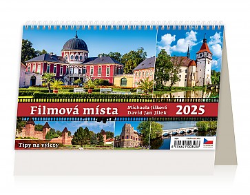 Stolní kalendář 2025 Filmová místa
