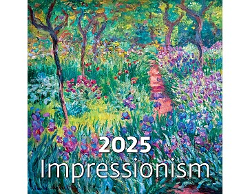 Nástěnný kalendář 2025 Kalendář Impressionism
