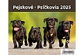 Stolní kalendář 2025 Pejskové/Psíčkovia
