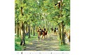 Nástěnný kalendář 2025 Kalendář Impressionism