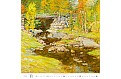 Nástěnný kalendář 2025 Kalendář Impressionism