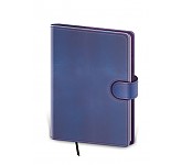 Helma 365 Denní diář A5 2025 Flip - double violet