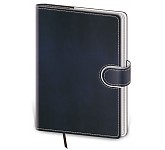 Helma 365 Denní diář A5 2025 Flip - modro/bílý