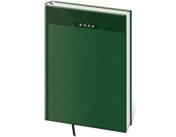 Týdenní diář A5 Print Classic zelený