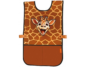 Zástěrka na výtvarnou výchovu pončo Giraffe