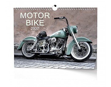 Nástěnný kalendář 2027 - Motorbike - A3