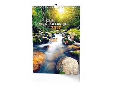 Nástěnný kalendář 2027 - Řeka čaruje - A3