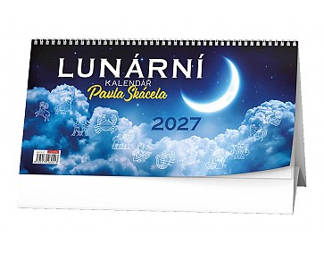Stolní kalendář 2027 - Lunární kalendář Pavla Skácela