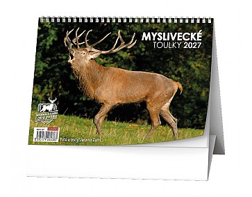 Stolní kalendář 2027 - Myslivecké toulky 