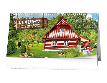 Stolní kalendář 2027 - Chalupy
