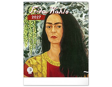 Nástěnný kalendář 2027 NOTIQUE - Frida Kahlo, 48 x 56 cm