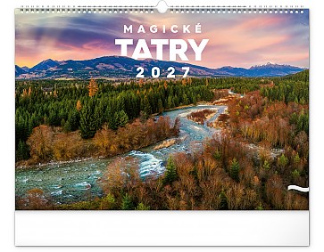 Nástěnný kalendář 2027 NOTIQUE - Magické Tatry, 48 x 33 cm