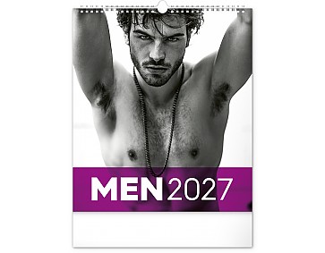 Nástěnný kalendář 2027 NOTIQUE - Men, 30 x 34 cm