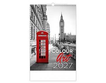 Nástěnný kalendář 2027 Helma - Colour Art