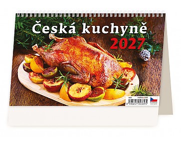 Stolní kalendář 2027 Helma - Česká kuchyně