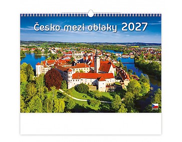 Nástěnný kalendář 2027 Helma - Česko mezi oblaky