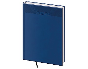 Denní diář 2027 Helma A4 Print Classic modrý