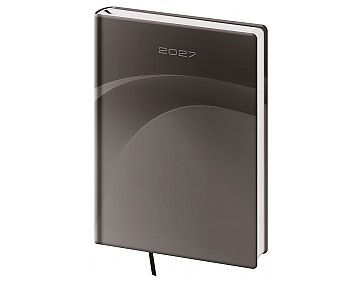 Denní diář 2027 Helma A5 Vario Grey wave