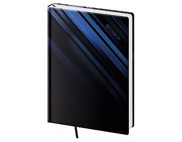 Denní diář 2027 Helma A5 Vario Blue steel