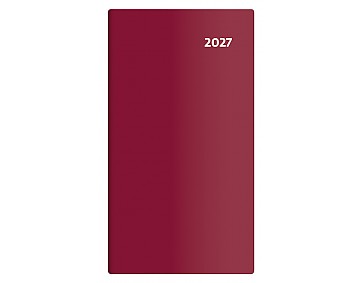 Čtrnáctidenní diář 2027 Helma Torino bordó