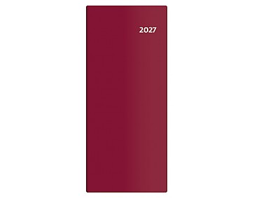 Měsíční diář 2027 Helma Torino bordó