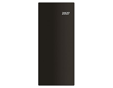 Měsíční diář 2027 Helma Torino černý