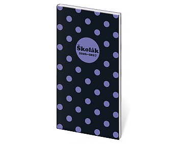 Diář Helma Školák Cute Bow 2026/27 - české kalendárium