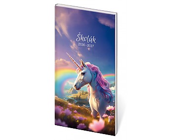 Diář Helma Školák Magic Dreams 2026/27 - české kalendárium