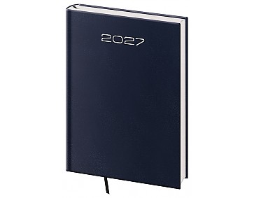 Týdenní diář 2027 Helma B5 Old Karachi modrý
