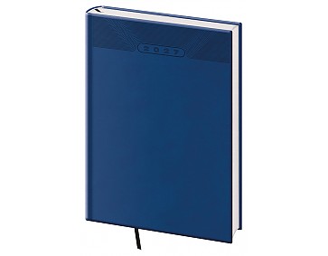 Týdenní diář 2027 Helma B5 Print Classic modrý