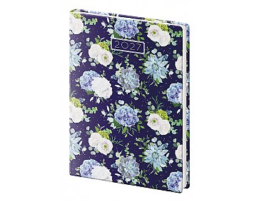 Kapesní diář 2027 Helma A7 Vario Lyra Floral