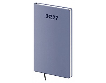 Kapesní diář 2027 Helma A6 ECO Lavender