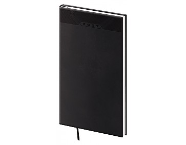 Kapesní diář 2027 Helma A6 Print Classic černý
