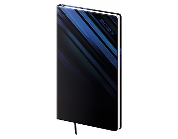 Kapesní diář 2027 Helma A6 Vario Blue steel