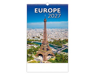 Nástěnný kalendář 2027 Helma - Europe