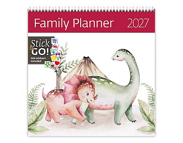 Nástěnný kalendář 2027 Helma - Family Planner
