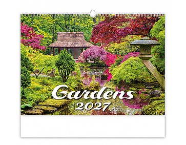 Nástěnný kalendář 2027 Helma - Gardens