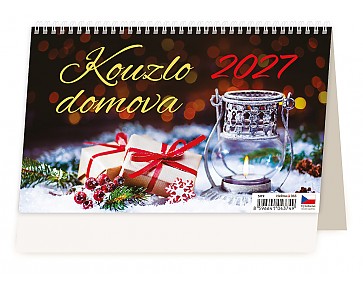 Stolní kalendář 2027 Helma - Kouzlo domova