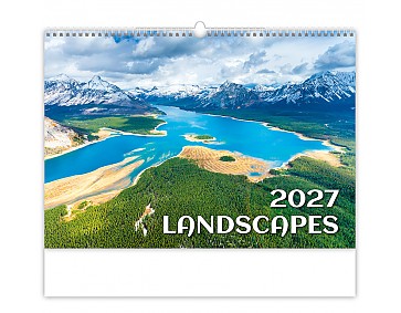 Nástěnný kalendář 2027 Helma - Landscapes