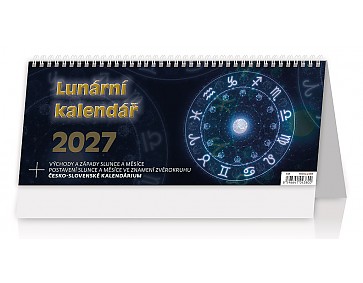 Stolní kalendář 2027 Helma - Lunární kalendář