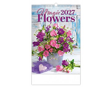 Nástěnný kalendář 2027 Helma - Magic Flowers
