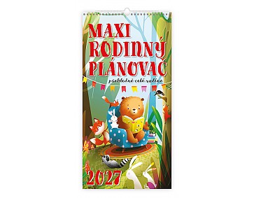 Nástěnný kalendář 2027 Helma - MAXI rodinný plánovač