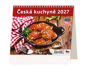Stolní kalendář 2027 Helma Minimax - Česká kuchyně