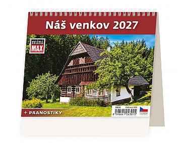 Stolní kalendář 2027 Helma Minimax - Náš venkov