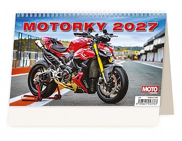 Stolní kalendář 2027 Helma - Motorky