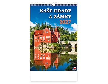 Nástěnný kalendář 2027 Helma - Naše hrady a zámky