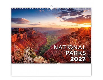 Nástěnný kalendář 2027 Helma - National Parks