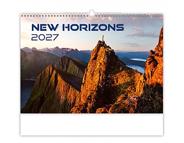 Nástěnný kalendář 2027 Helma - New Horizons
