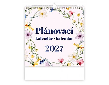Nástěnný kalendář 2027 Helma - Plánovací kalendář