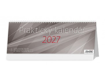 Stolní kalendář 2027 Helma - Praktický kalendář OFFICE